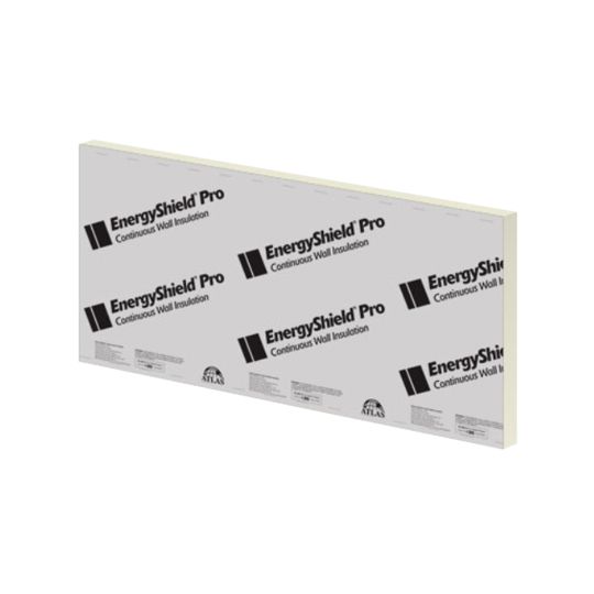 Atlas Roofing 2" x 4' x 8' EnergyShield&reg; PRO Continuous Wall Insulation