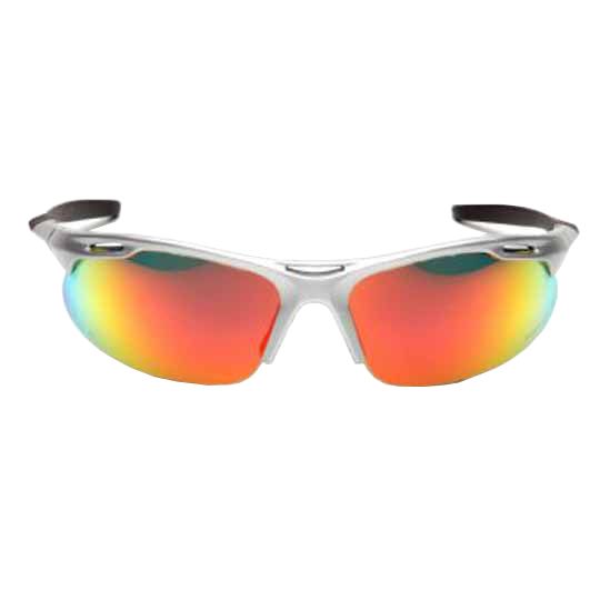 C&R Manufacturing Avante Safety Glasses Silver Frame/Ice Orange Lens
