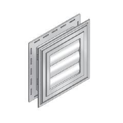 Royal Building Products B-Vent Exhaust Vent with Metal Tube