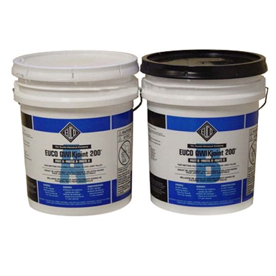 Euclid Chemical Euco QWIKjoint 200 Polyurea Floor Joint Filler - 10 Gallon Kit Standard Grey