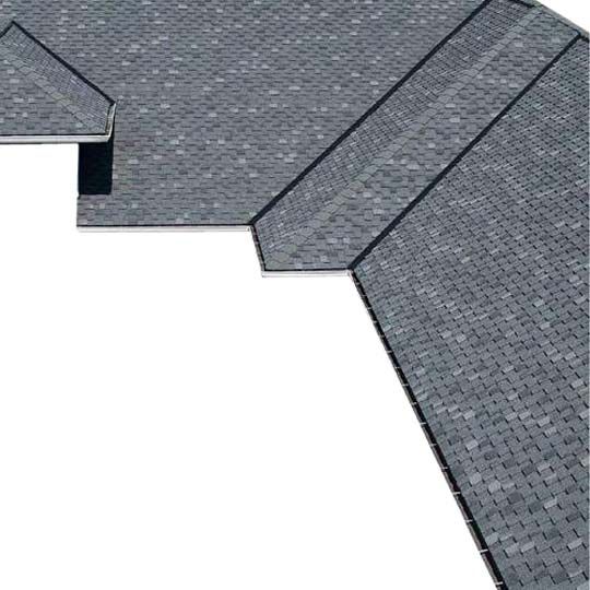 PABCO Roofing Products Paramount Advantage&reg; Heavyweight Signature Cut Shingles with Algae Defender&reg; Protection Weathered Wood