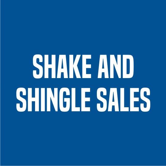 Shake and Shingle Sales 18" x .45" Grooved Sidewall