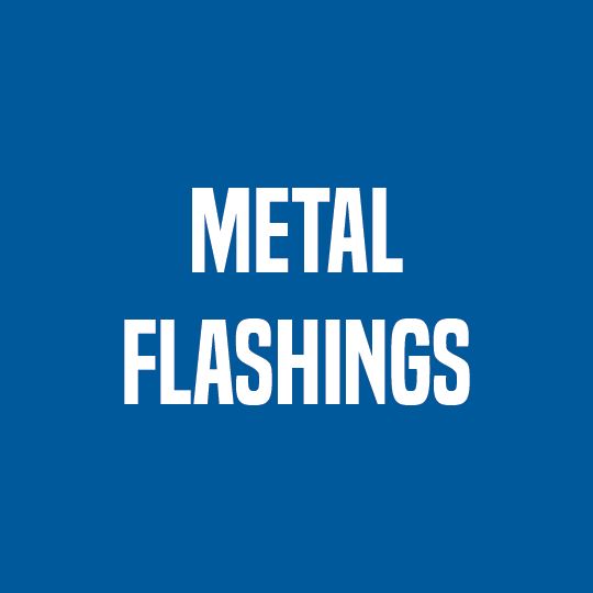 Metal Flashings 28 Gauge x 4" x 4" x 8" Pre-Bent Step Flashing - Bundle of 100 White