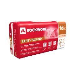Rockwool 3-1/2" x 15" x 17" SAFE'n'SOUND - 59.7 Sq. Ft. Bag