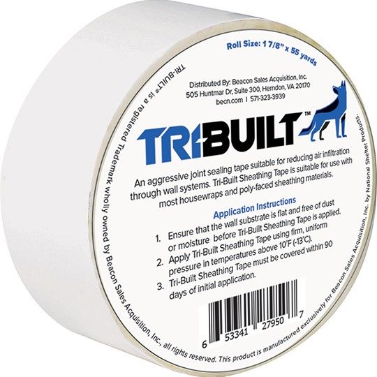 TRI-BUILT 1-7/8" x 165' Sheathing Tape
