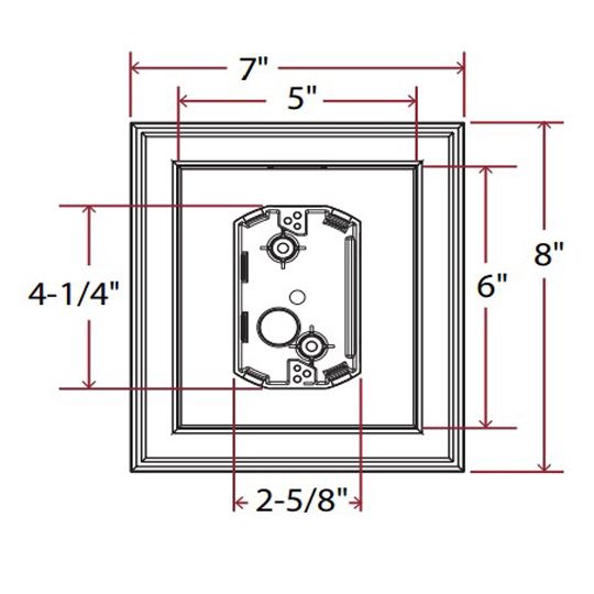 TRI-BUILT UL Listed Electrical Mounting Block 288