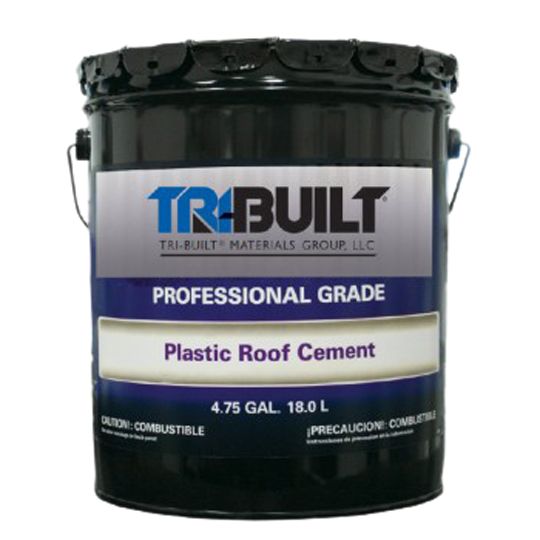 TRI-BUILT A/F Plastic Roof Cement - Summer Grade 5 Gallon Pail