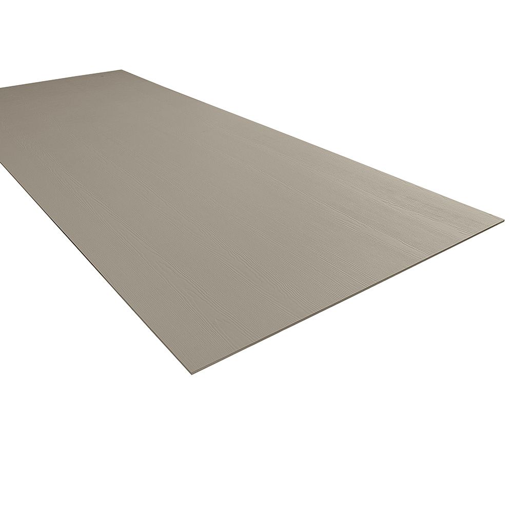 James Hardie 5/16" 4' x 10' Hardie Panel Select-Cedarmill Vertical Siding for HardieZone 10 Iron Grey