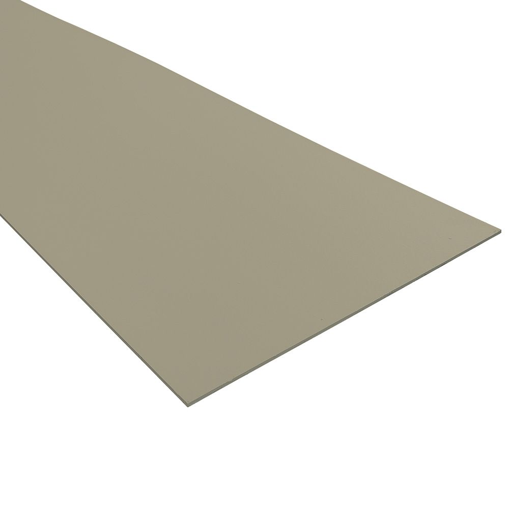 James Hardie 1/4" 12" x 12' Hardie Soffit Non-Vented Smooth Panel for HardieZone 5 Arctic White