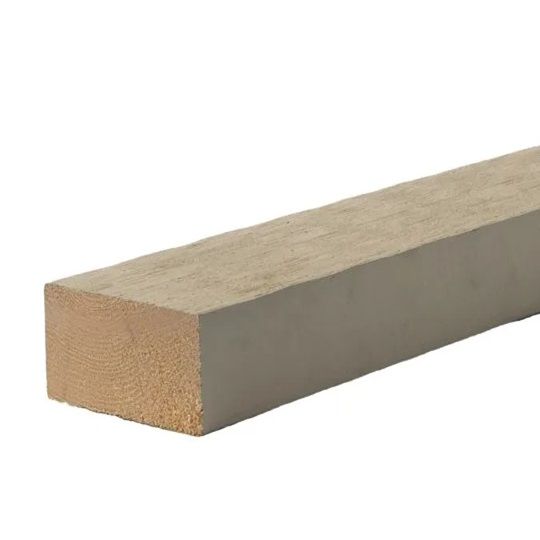 Lumber 2" x 4" x 20' S1S2E Primed Kiln-Dried Whitewood