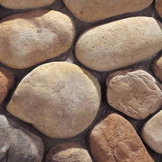 Eldorado Stone River Rock Flat Stone - 110 Sq. Ft. Box Rio Grande
