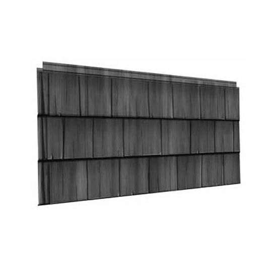 Quality Edge TruCedar&reg; Shake Sidewall Panel Weathered Wood