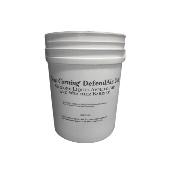 DOW DEFENDAIR&trade; 200C Air & Weather Barrier Coating - 5 Gallon Pail Charcoal Grey