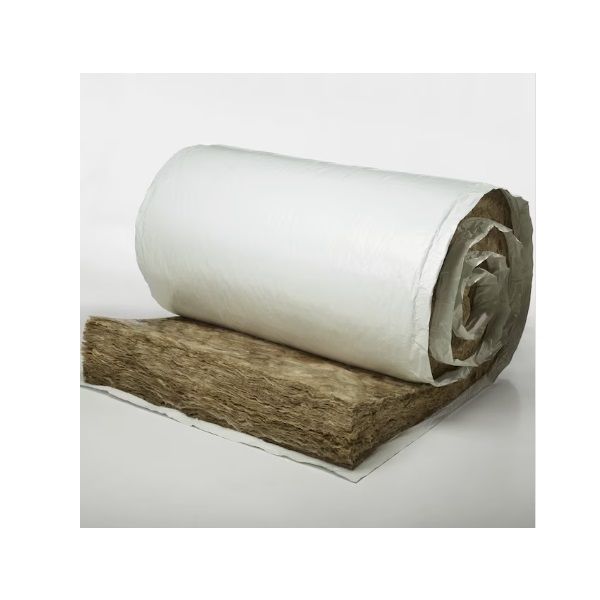 Johns Manville 3.5" 48" x 50' Basement Wall & Crawl Space Double-Faced Fiberglass Roll Insulation 200 Sq. Ft. Roll