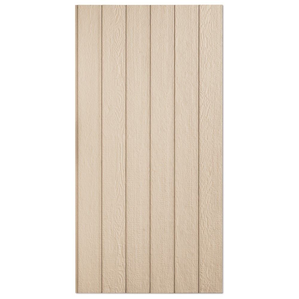 LP SmartSide 3/8" 4' x 10' 38 Series Cedar Texture Primed Panel 8" O.C. Engineered Wood Siding