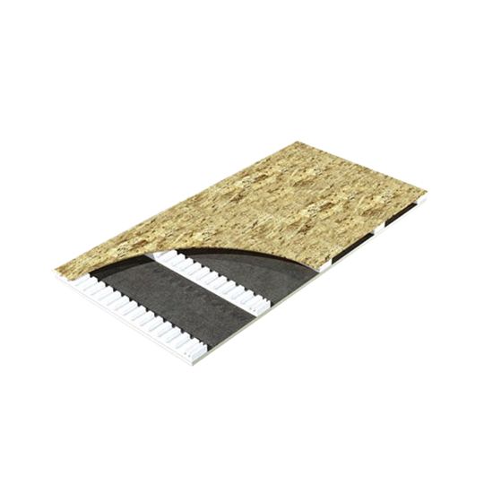 Atlas Roofing 4.1" x 4' x 8' ACFoam&reg; CrossVent&reg; Nailable Ventilated Roof Insulation - 1" Air Space