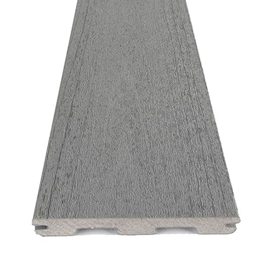 Azek 1/2" x 12" x 12' Terrain&reg; Collection Fascia Board Stone Ash